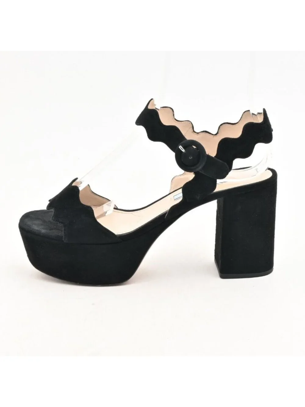 Prada Sandals Black Platforms